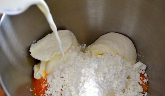 лимонный чизкейк с меренгой