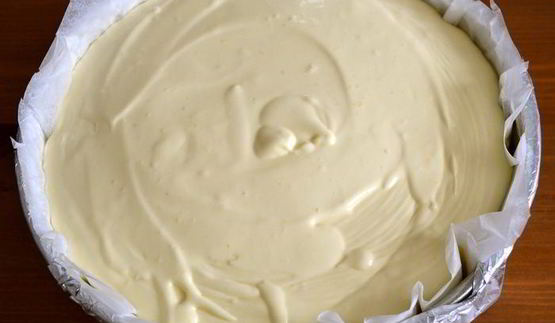 лимонный чизкейк с меренгой