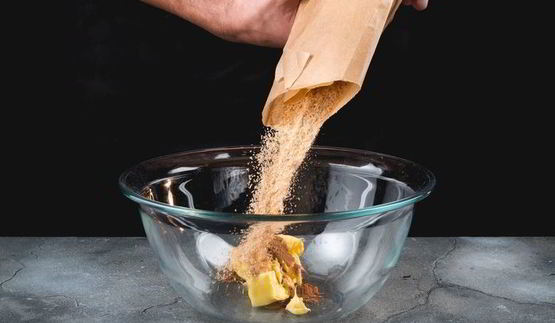 простой чизкейк на основе из хлебцев