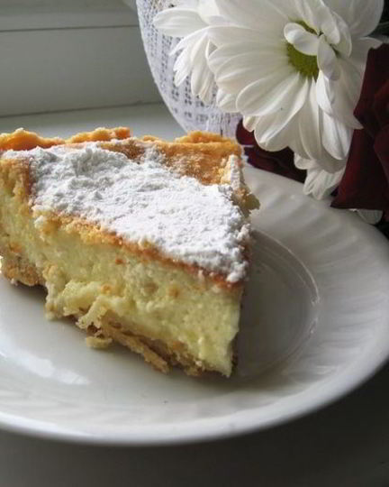 Рецепт солнечного чизкейка с творогом