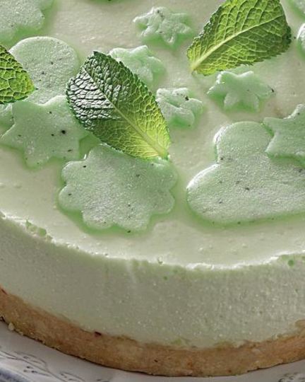 Рецепт творожного чизкейка с зеленым чаем