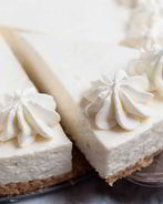 Ванильный чизкейк без выпечки