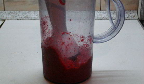 ванильный чизкейк-лайт с ягодой