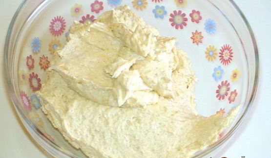 ванильный чизкейк с вишневым соусом