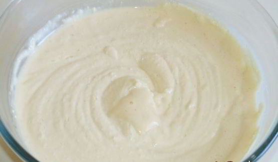 ванильный чизкейк с вишневым соусом