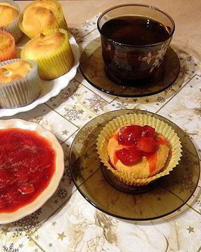 Ангельский капкейк