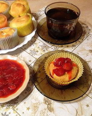 Ангельский капкейк