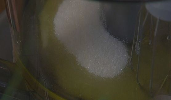 апельсиновый кекс с орехами и медом