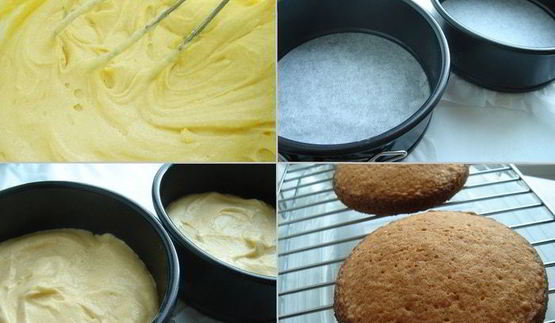 чайный кекс с бальзамической клубникой и лимончелло