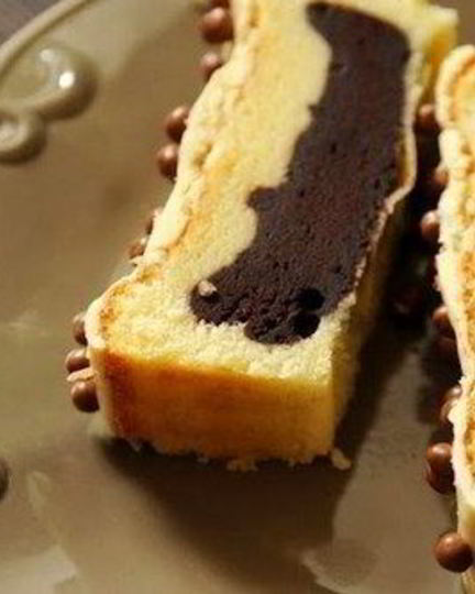 Рецепт домашнего кекса с йогуртом и какао