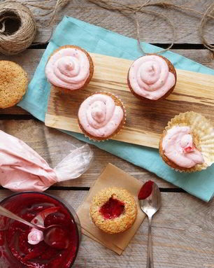 Капкейки с кремом