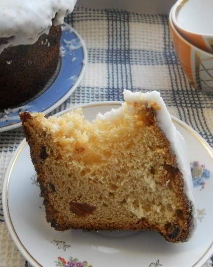 Рецепт кекса из дрожжевого теста