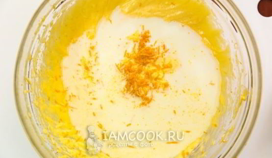 кекс на желтках