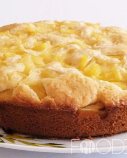 Рецепт кекса с ананасами