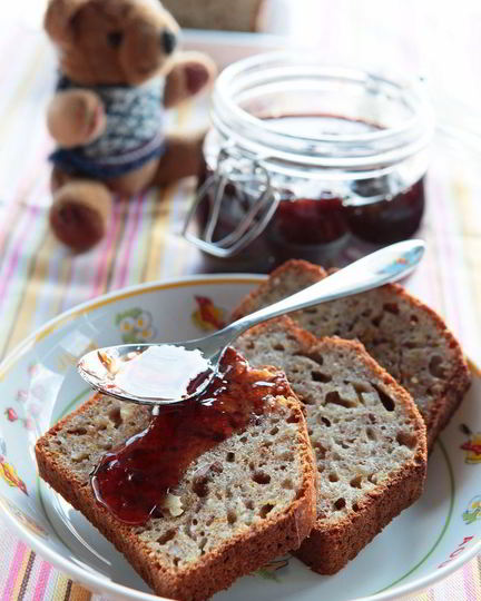 Рецепт кекс с бананом на полдник
