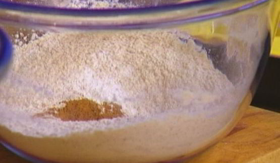 кекс с бананом на полдник