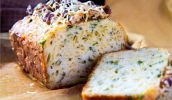 кекс с сыром и зеленью