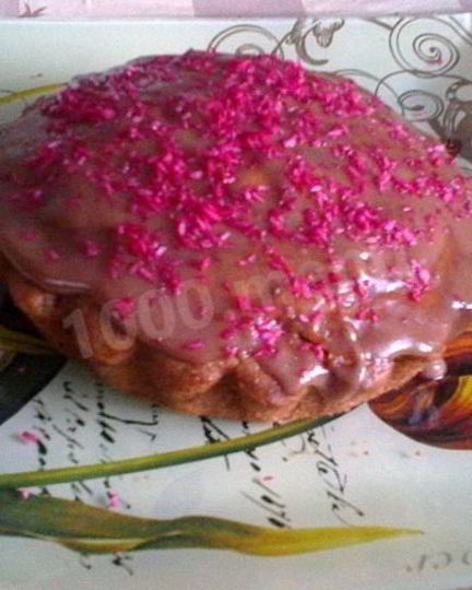 Рецепт кекса с вареньем на кефире