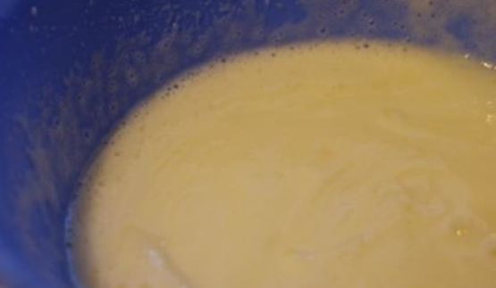 кекс с яблоком на основе трех видов муки