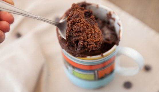 кекс в микроволновке