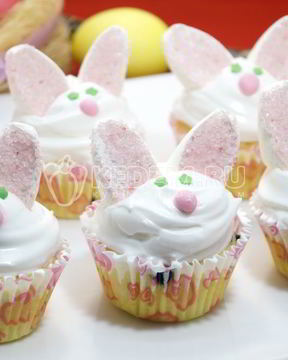Кексы Пасхальные кролики