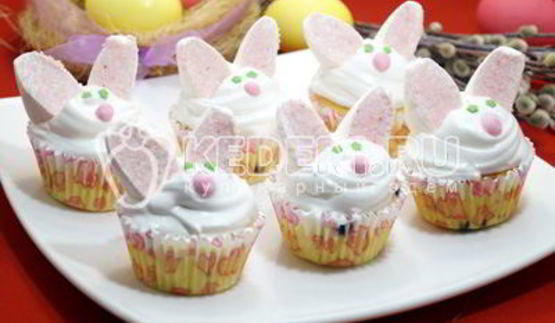 кексы пасхальные кролики