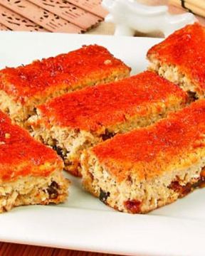 Кексы с бананами и финиками