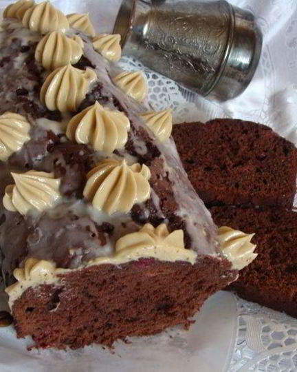 Рецепт кофейно-вишневого кекс