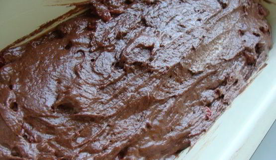 кофейно-вишневый кекс