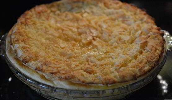 лимонно-кокосовый кекс