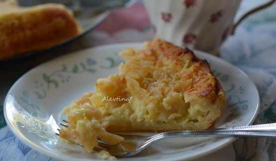 лимонно-кокосовый кекс