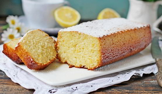 лимонно-ванильный кекс