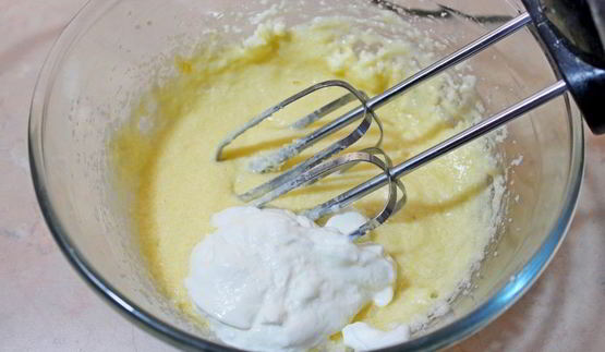 лимонно-ванильный кекс