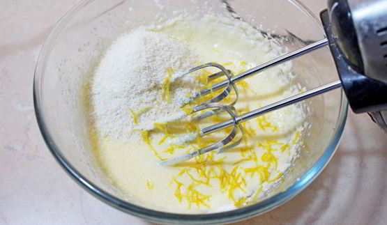 лимонно-ванильный кекс