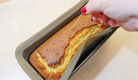 лимонно-ванильный кекс