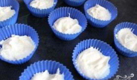 лимонные кексы в силиконовых формочках