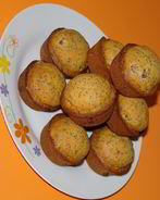 Маково-пряничные кексы