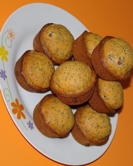 Рецепт макова-пряничных кексы