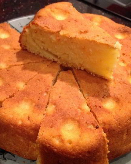 Рецепт мандаринова-творожного кекс