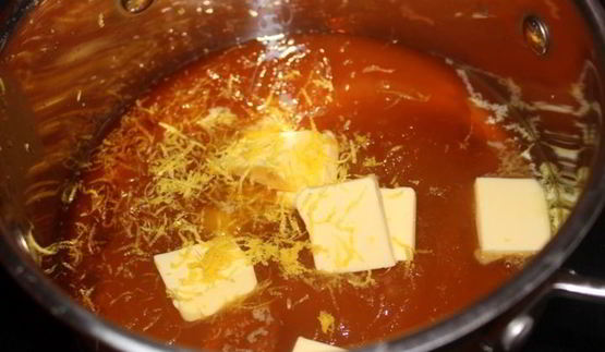 медово-лимонный кекс