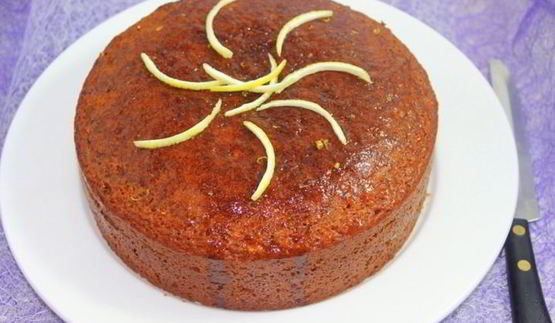 медово-лимонный кекс