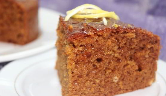 медово-лимонный кекс