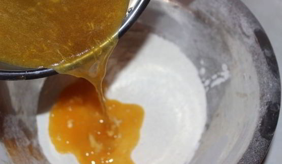 медово-лимонный кекс