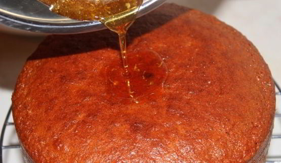 медово-лимонный кекс