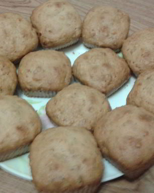 Медово-ореховые кексы