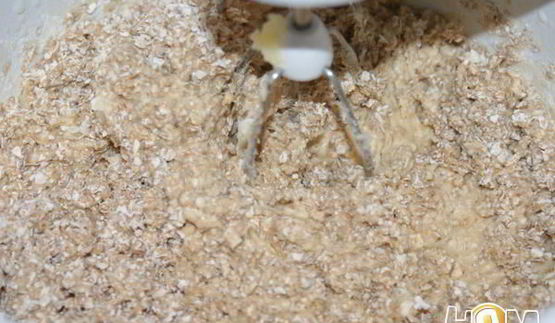 многозерновой кекс с земляникой