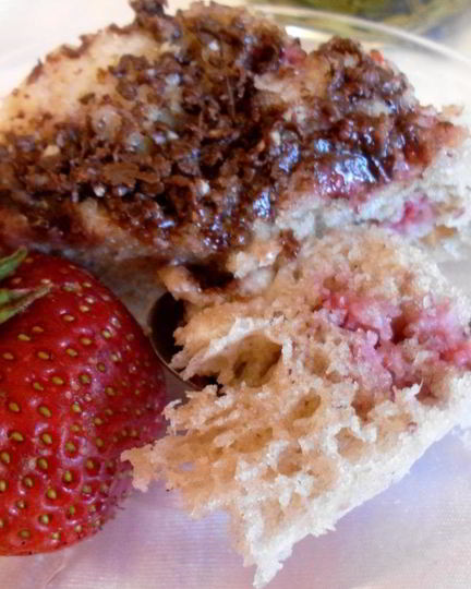 Рецепт молочного кекса в микроволновке