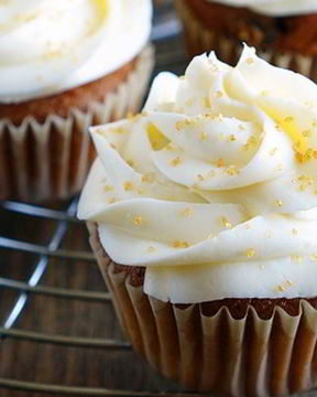 Морковные капкейки