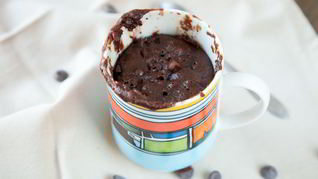 Кексы в микроволновке