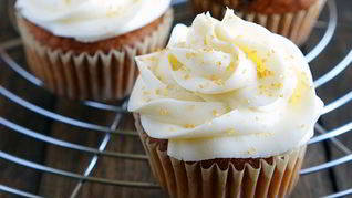 Морковный кекс